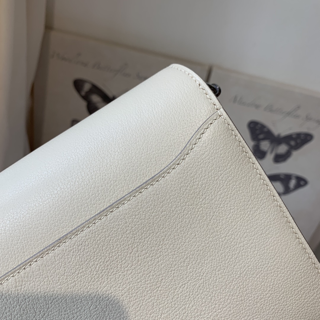 에르메스 룰리스18 나타 화이트 은장 에버컬러